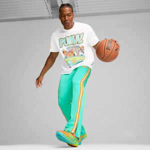 Pantalon PUMA HOOPS x SCOOBY DOO Homme, PUMA White, extralarge