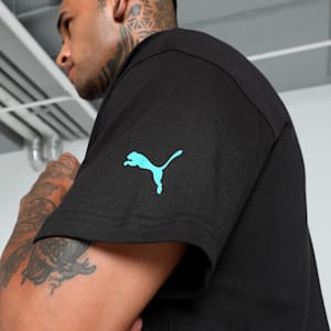 HOOPS x SCOOBY DOO Men's Oversized Fit Basketball Tee, PUMA Black, extralarge-IND