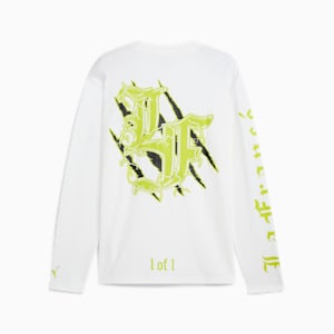 PUMA x LAMELO BALL LaFrancé Assist Men's Long Sleeve Tee, PUMA White, extralarge