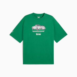 Porsche Legacy Men's Graphic Tee 3, Archive Green, extralarge