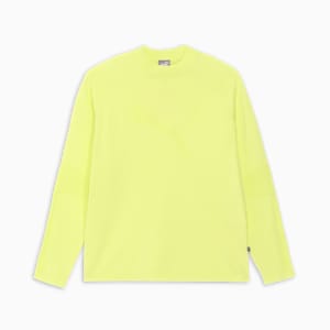 メンズ ゴルフ PF パフォーマンス 二ティング クルースウェット, Lime Sheen, extralarge-JPN