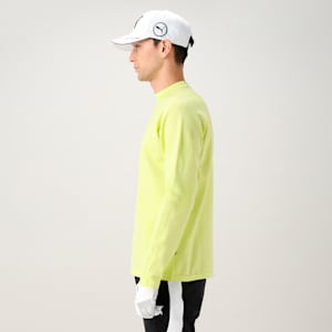 メンズ ゴルフ PF パフォーマンス 二ティング クルースウェット, Lime Sheen, extralarge-JPN
