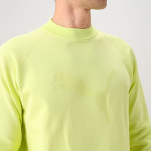 メンズ ゴルフ PF パフォーマンス 二ティング クルースウェット, Lime Sheen, extralarge-JPN