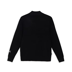 メンズ ゴルフ PC タートルネック CB ニット セーター, PUMA Black, extralarge-JPN