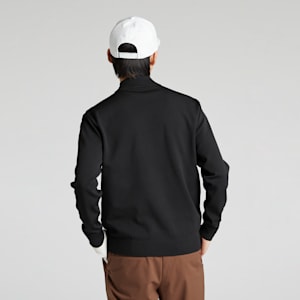 メンズ ゴルフ PC タートルネック CB ニット セーター, PUMA Black, extralarge-JPN