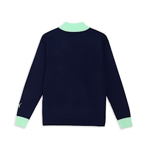 メンズ ゴルフ PC タートルネック CB ニット セーター, Deep Navy, extralarge-JPN