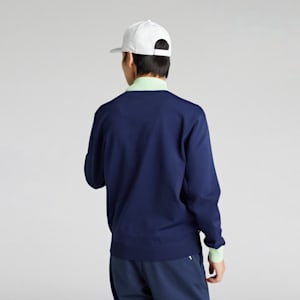 メンズ ゴルフ PC タートルネック CB ニット セーター, Deep Navy, extralarge-JPN