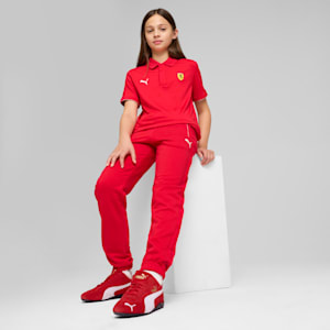 Ferrari Race Youth Motorsport Polo, Rosso Corsa, extralarge-IND