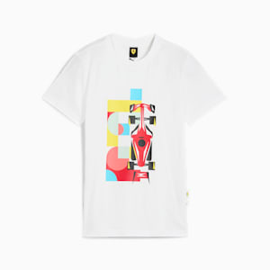 Camiseta estampada para niños Scuderia Ferrari Race, PUMA White, extralarge