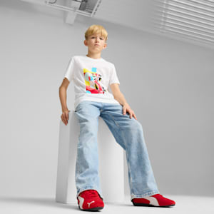 Camiseta estampada para niños Scuderia Ferrari Race, PUMA White, extralarge
