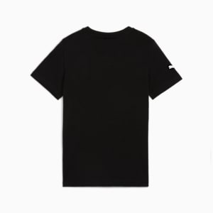 Camiseta con escudo grande de Scuderia Ferrari Race de color para niño, PUMA Black, extralarge