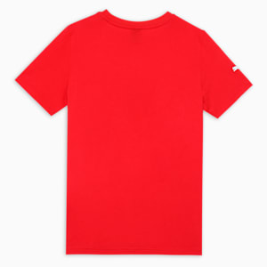 Scuderia Ferrari Race Colored Big Shield Motorsport Youth Tee, Rosso Corsa, extralarge-IND