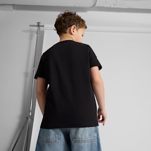 Scuderia Ferrari Race Tonal Big Shield Big Kids' Tee, PUMA Black, extralarge