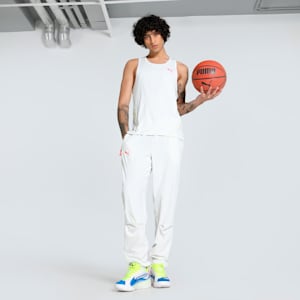 All Pro Men's Basketball Pants, Vapor Gray, extralarge-IND