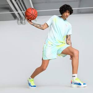 All Pro All-Over Print Men's Basketball Tee, Nitro Blue-AOP, extralarge-IND