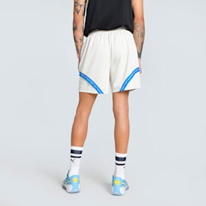 Dress Code Jawline Men's Relaxed Fit Basketball Shorts, Alpine Snow, extralarge-IND