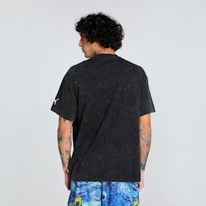 Dylan Exhibit Men's Oversized Basketball Tee, PUMA Black, extralarge-IND