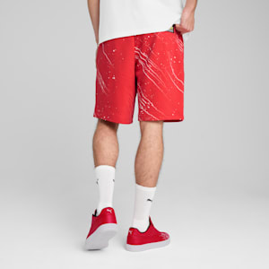Scuderia Ferrari Race Colour Splash Motorsport Men's Shorts, Rosso Corsa, extralarge-IND