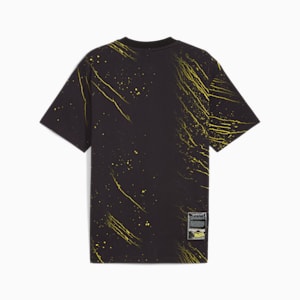 Scuderia Ferrari Race Color Splash All-over Print Motorsport Men's Tee, PUMA Black, extralarge-IND