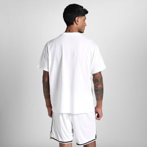 Jaws Core Men's Oversized Basketball Tee, PUMA White, extralarge-IND