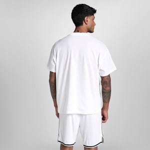Jaws Core Men's Oversized Basketball Tee, PUMA White, extralarge-IND