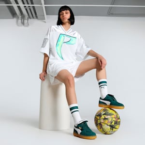 Hoop Dreamz Women's Oversized Basketball Jersey, PUMA White, extralarge-IND