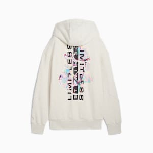 Sudadera con capucha de básquetbol para mujer Stewie Prism, Vapor Gray Heather, extralarge