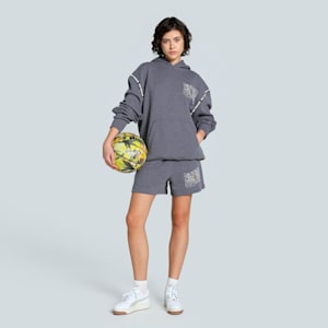 Stewie Limitless Women's Oversized Hoodie, Vapor Gray Heather, extralarge-IND