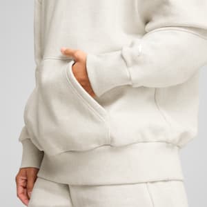 Sudadera con capucha de básquetbol para mujer Stewie Prism, Vapor Gray Heather, extralarge