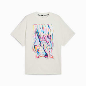Stewie Limitless Oversized Basketball Tee, Vapor Gray Heather, extralarge-IND