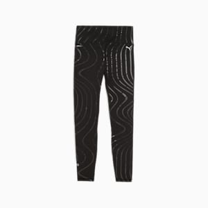 Leggings de básquetbol para mujer Stewie Prism, PUMA Black-AOP, extralarge