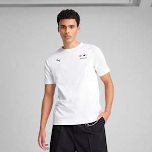 BMW M Motorsport PUMATECH Men's Tee, PUMA White, extralarge