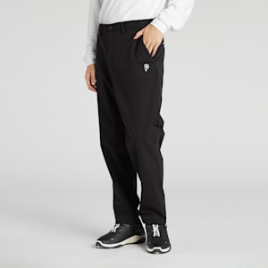 メンズ ゴルフ PC ストレッチ グリッド フリース ワイド パンツ, PUMA Black, extralarge-JPN