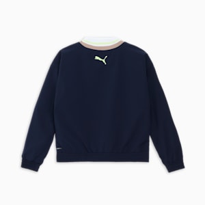 ウィメンズ ゴルフ PC W ストレッチP ロゴ クルー ネック ジャケット, Deep Navy, extralarge-JPN