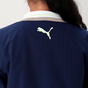 ウィメンズ ゴルフ PC W ストレッチP ロゴ クルー ネック ジャケット, Deep Navy, extralarge-JPN