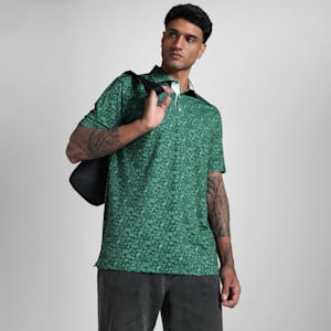 MATTR Peach Stand Men's Golf Polo, Dark Myrtle, extralarge-IND