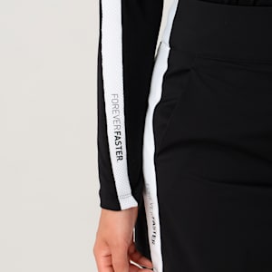 ウィメンズ ゴルフ ストレッチ パフォーマンス 長袖 ポロシャツ, PUMA Black, extralarge-JPN