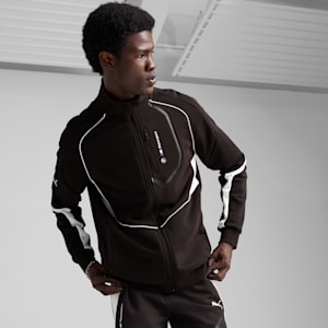 BMW M Motorsport Men's Sweat Jacket, PUMA Black, extralarge-IND