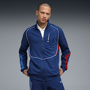 BMW M Motorsport Men's Sweat Jacket, Pro Blue-M Color, extralarge-IND