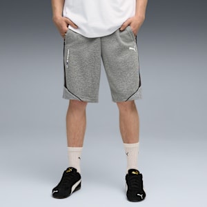 BMW M Motorsport Men's Shorts, Medium Gray Heather, extralarge-IND