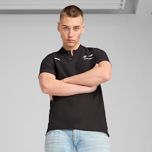 BMW M Motorsport Men's Polo, PUMA Black, extralarge-IND
