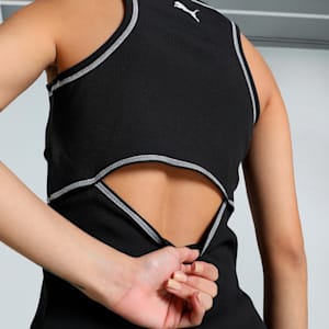 BMW M Motorsport Women's Slim Fit Dress, PUMA Black, extralarge-IND