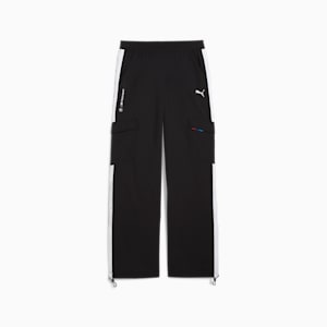 Pantalones tipo cargo tejidos BMW M Motorsport para mujer, PUMA Black, extralarge