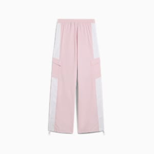 Pantalones tipo cargo tejidos BMW M Motorsport para mujer, Rose Mauve, extralarge