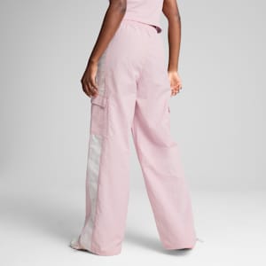 Pantalones tipo cargo tejidos BMW M Motorsport para mujer, Rose Mauve, extralarge