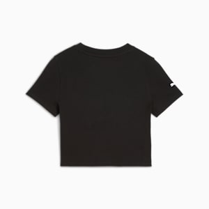 BMW M Motorsport Women's Graphic Baby Tee, PUMA Black, extralarge