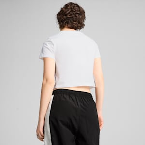 Camiseta corta con diseño gráfico BMW M Motorsport para mujer, PUMA White, extralarge
