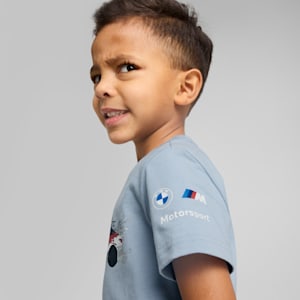 BMW M Motorsport Kid's Tee, Blue Wash, extralarge-IND