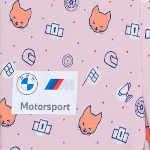 BMW M Motorsport All-over Print Long Sleeve Toddlers' Set, Rose Mauve-AOP, extralarge-IND