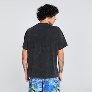 Dylan Exhibit Men's Oversized Basketball Tee, PUMA Black, extralarge-IND